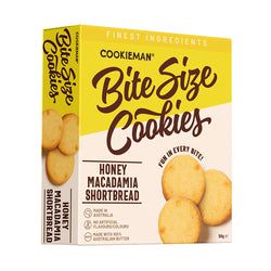 Flavour – Honey Macadamia Shortbread Bite Size Cookies