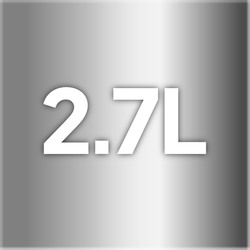 Size / Colour – 2.7L - Silver