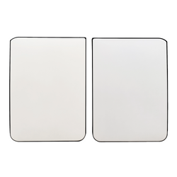 Spares – Left and Right Lids - White