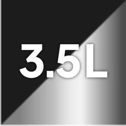 3.5L Black & Silver