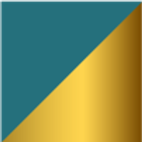 Teal / Brass