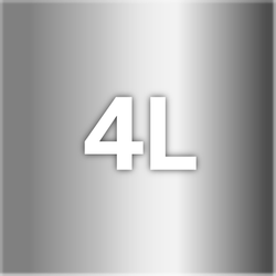 Size / Colour – 4L - Silver