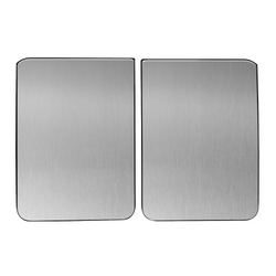 Spares – Left and Right Lids - Silver