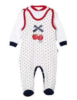 Style – Cherry Sleeveless Footed