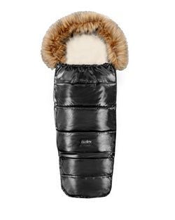 Color – Satin Black in Beige Wool