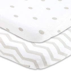 Color – Grey Dots & Chevron