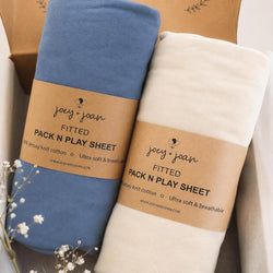 Color – Blue + Off-White