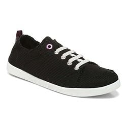 Black Waffle Knit