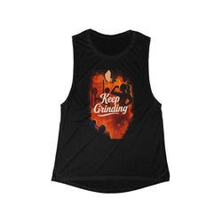Women's Flowy Scoop Muscle Tank Top