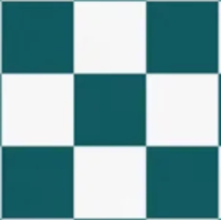 Checkers/Solids – Small Checkers - Green/White
