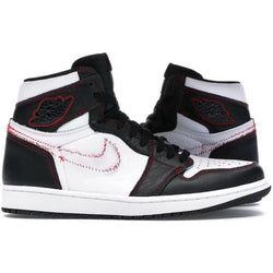 Jordan 1 Retro High Defiant White Black Gym Red
