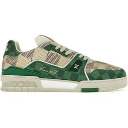 Louis Vuitton LV Trainer Damier White Green