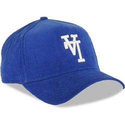 New Era Los Angeles Dodgers Upside Down La 9Forty A-Frame Blue Corduroy Snapback