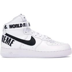 Nike Air Force 1 High Supreme World Famous White