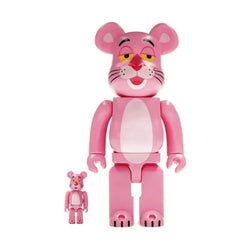 Bearbrick Pink Panter 100% & 400% Set
