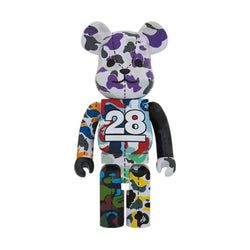 Bearbrick x BAPE 28th Anniversary Camo #1 1000%