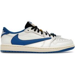 Jordan 1 Retro Low OG SP Fragment x Travis Scott Sail Military Blue