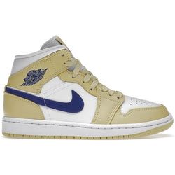 Jordan 1 Mid Lemon Wash Lapis (Women's)
