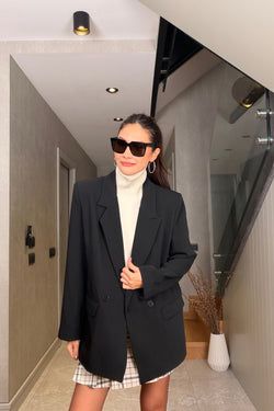 Oversize Ceket – Siyah