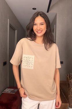 Makremeli Cepli Tshirt – Vizon