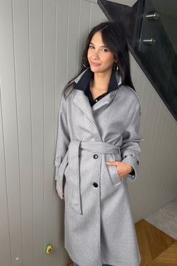 Kaşe Palto – Gri