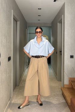 Bermuda Pantolon – Camel
