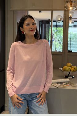 Uzun Kollu Merserize Bluz – Pembe