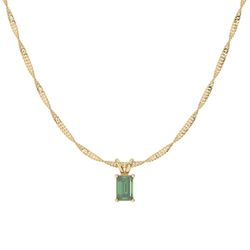 The Serena Emerald Necklace