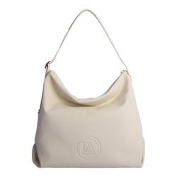 Bolso hobo Marfil