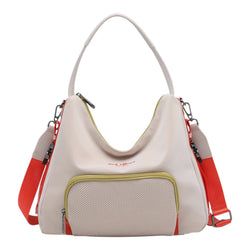 Bolso de hombro Beige