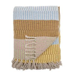Blau/Braun/Beige/Gelb