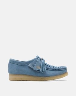 Powder Blue Suede