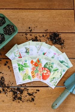 Organic Warm Weather Seed Bundle