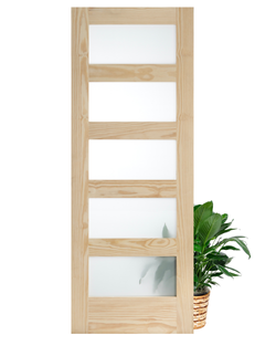 Options – Clear Pine - Frosted Glass