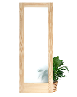 Options – Clear Pine - Frosted Glass
