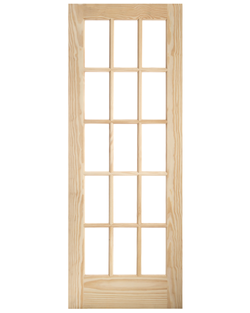 Options – Clear Pine - Clear Glass