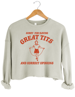 Style – Crop Sweatshirt