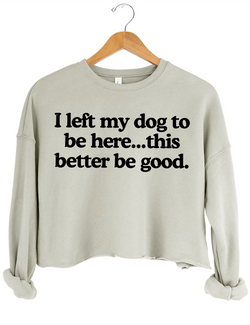 Style – Crop Sweatshirt