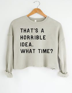 Style – Crop Sweatshirt