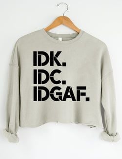 Style – Crop Sweatshirt