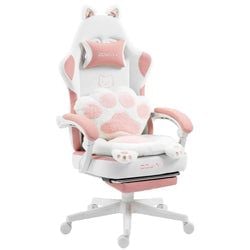 Pink with White