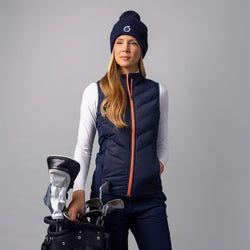 Navy & Coral