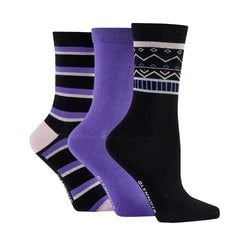 Black & Purple Lurex