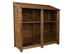 With Built-in Kindling Shelf