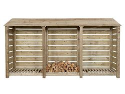 Wooden Log Store (335cm) – Basic Configuration