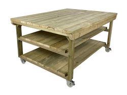 Configuration – With Double Shelf and Wheels