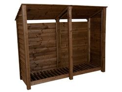 Wooden Log Store (227cm) – Basic Configuration