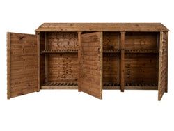 With Kindling Shelf & Doors