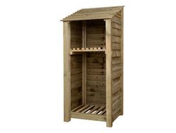 With Built-in Kindling Shelf