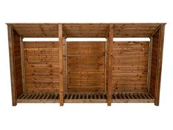 Wooden Log Store (335cm) – Basic Configuration